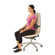 Spine Lumber Roll Cushion for Lower Back Pain, Car Seat & Office Chair